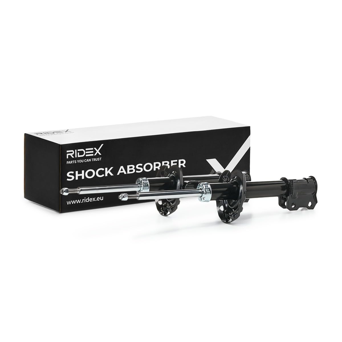 RIDEX 854S1613 2x Ammortizzatore Anteriore Anteriore Destra Anteriore Sinistra Compatibilità con OPEL Corsa D Hatchback S07