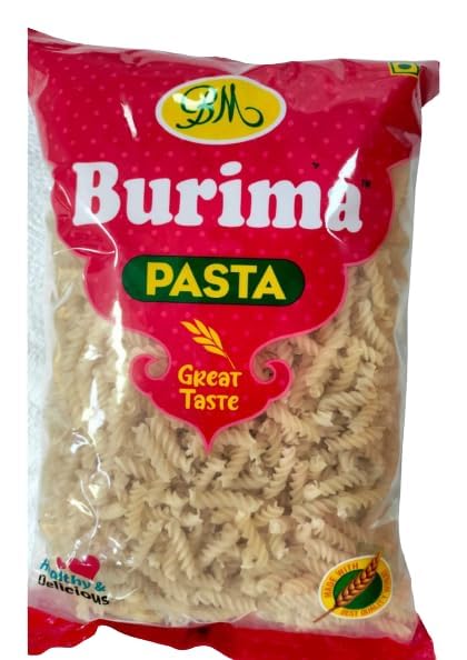 Pasta No Maida Easy Digestion Healthy Food | Free Whole Wheat Fusilli Pasta | Healthy Diet Pasta High Protein Pasta 1 KG (Pack of 1)