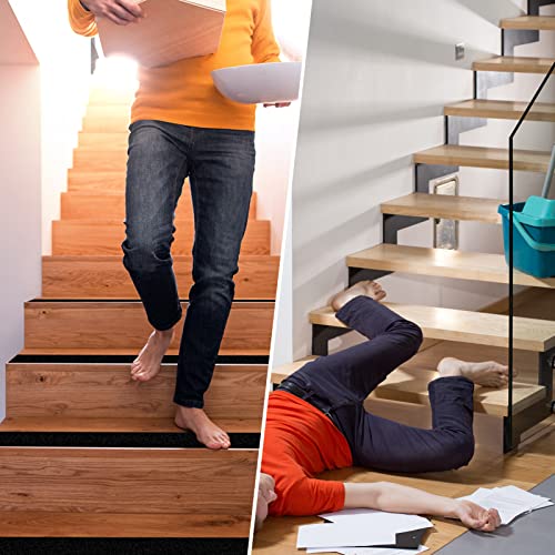 Image of Anti Slip Tape Black 2 in x 20FT Non Skid Tape for Stairs Outdoor Indoor, Best Grip Non Slip Strips Tape High Traction Adhesive for Stairs Step