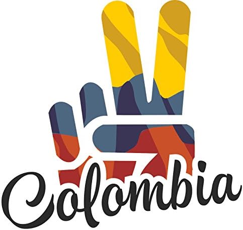 INDIGOS UG - Car Sticker - Sticker - Colombia - Victory - Rear Window, Trunk, Vehicle, Tuning - 10x8cm