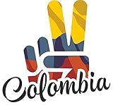 INDIGOS UG - Car Sticker - Sticker - Colombia - Victory - Rear Window, Trunk, Vehicle, Tuning - 10x8