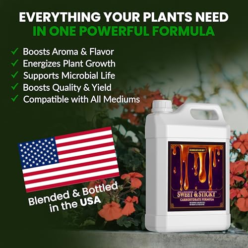 Humboldts Secret Sweet & Sticky Aditivo Líquido para Plantas 1 Galón miniatura 4