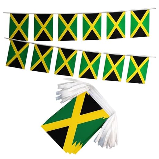 Jamaican Bunting Flag for Celebrations