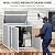 SEGMART 41 Cu.Ft Resin Outdoor Storage Shed, Horizontal Storage Cabinet with Floor Thickened, Lockable Waterproof Plastic Outdoor Shed for Trash Can, Tools and Lawn Mower (Gray)