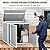 SEGMART 41 Cu.Ft Resin Outdoor Storage Shed, Horizontal Storage Cabinet with Floor Thickened, Lockable Waterproof Plastic Outdoor Shed for Trash Can, Tools and Lawn Mower (Gray)