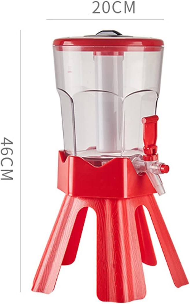 Drinks Tower 3 Litre Beer Tower Dispenser Large Capacity Drinks Dispenser with Removable Icicle Commercial Beer Container for Party Bar Restaurants Beer Dispenser