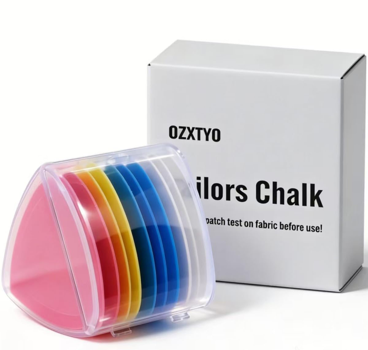 OZXTYO Tailors Chalk 10Pcs,Sewing Chalk for Fabric