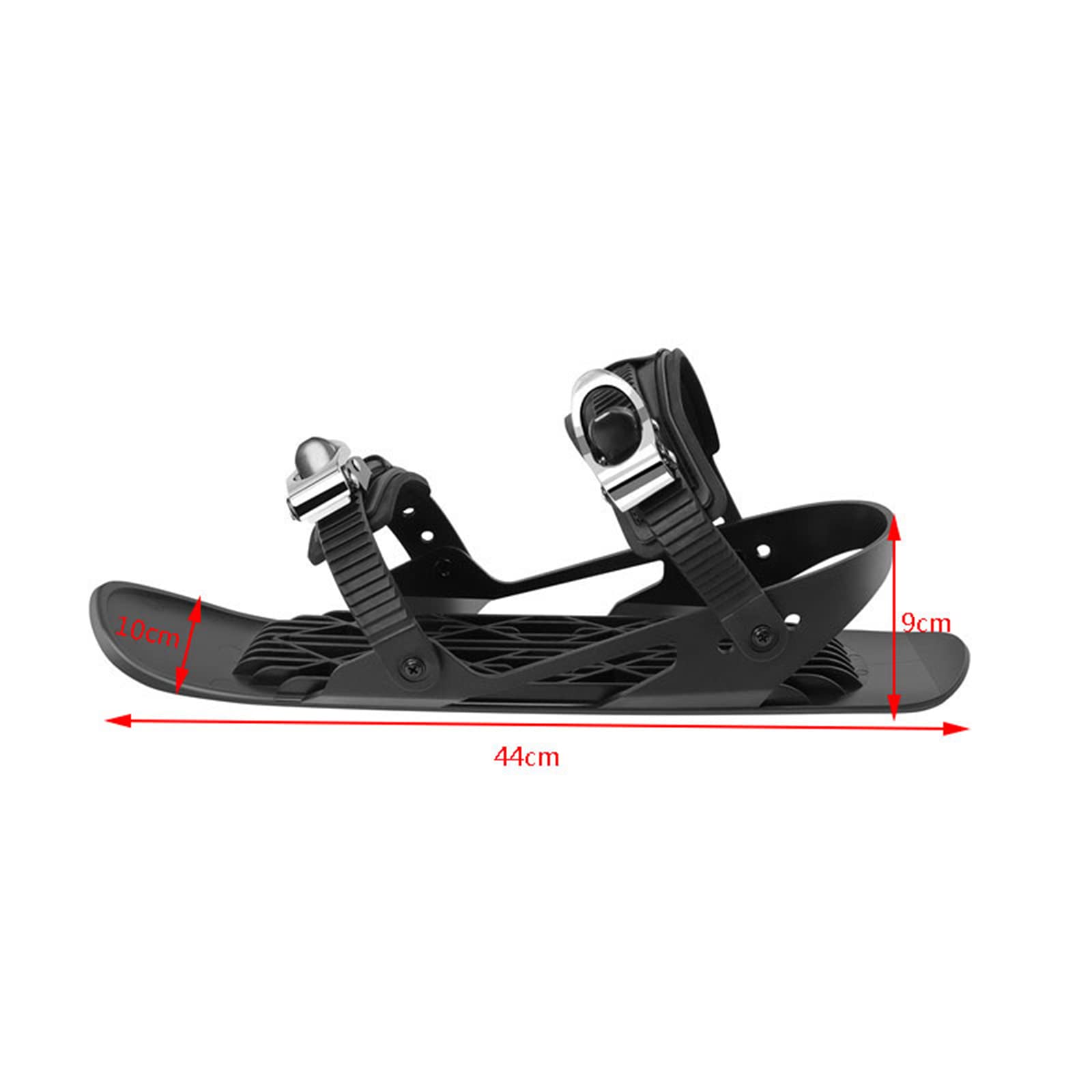 Mini Patins de Ski extérieur Voyage de snowblades Chaussures Portables Chaussures de Patins durables pour l'hiver extérieur