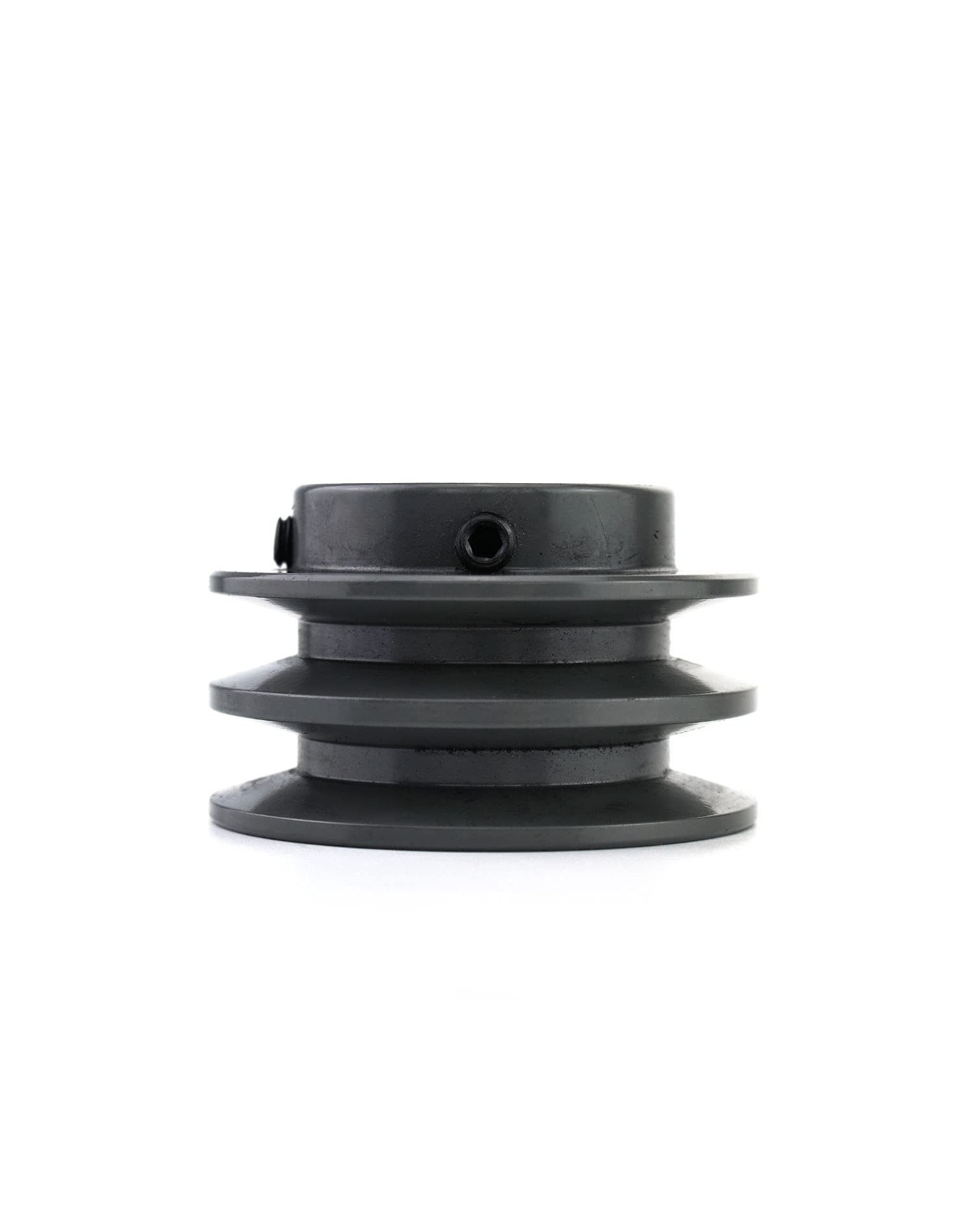 QWORK 2AK3058 Double Groove Pulley/Sheave, 3.05"OD 5/8" Bore, AK Fixed Bore Pulley, for A, 3L & 4L (A & AX) V-Belts, Cast Iron — Amazon image 3