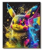 Diamond Painting Erwachsene, Diamant Painting Kinder Anime Bilder, diy Basteln set für Geschenke und Wandbilder Wohnzimmer 30x40cm