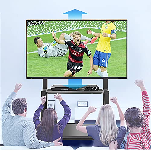 Soporte móvil de piso para TV grande universal miniatura 2
