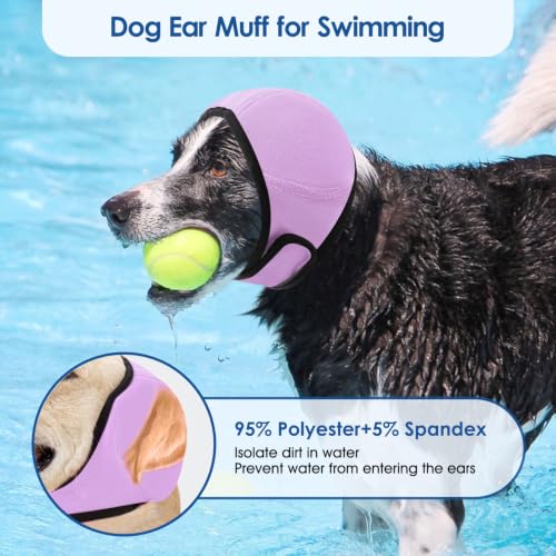 Image of Dog Ear Wraps Dog Calming Hoodie Anxiety Relief Ear Cover for Dogs