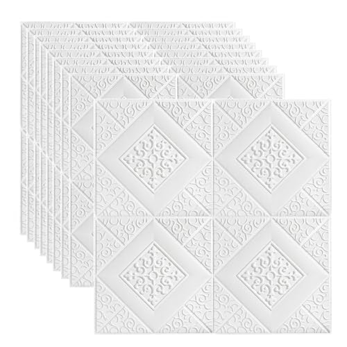 Papier peint 3D panneau mural autocollant plafond et salon 3.5 m²