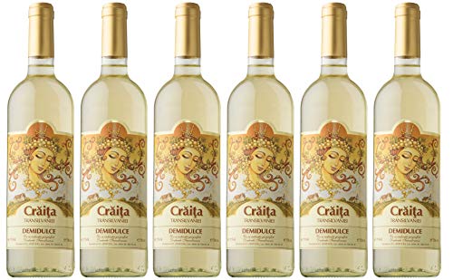 Jidvei | CRAITA TRANSILVANIEI - Weißwein lieblich aus Rumänien | Weinpaket 6 x 0,75 L + 1 Kugelschreiber Amigo Spirits gratis Cover