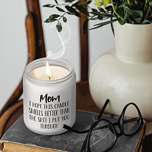 Gifts For Mom From Daughter, Son- Mom Gifts, Funny Birthday Gifts For Mom, Mothers Day & Christmas Day Gifts For Mom, Lavender Candles(7Oz) #TOP3