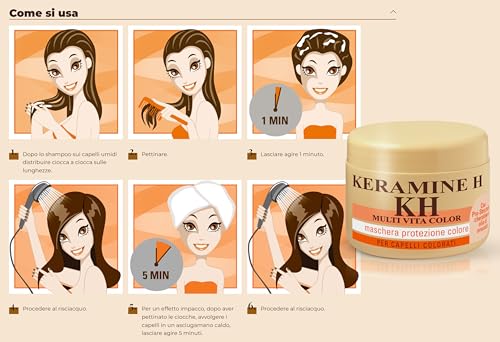 Keramine H Mvc Maschera Protezione Colore 250 Ml - 3