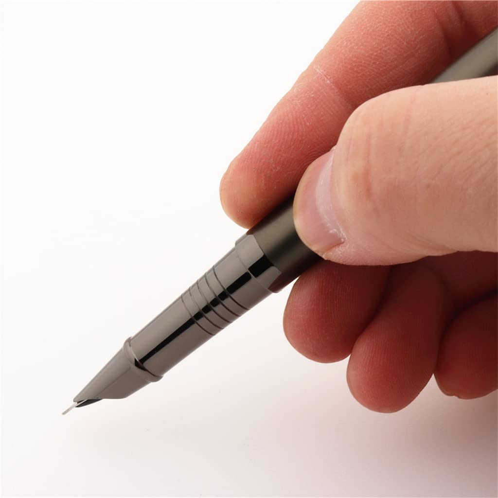 Gray Body Student Office Füllfederhalter, 0,3 mm Feder, Schule, Schreibwaren, Schreibbedarf, Tinte