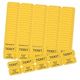 Angoily 100pièces Tickets de Raffle Papier Numérotés pour Événements et Fêtes Décorations ...