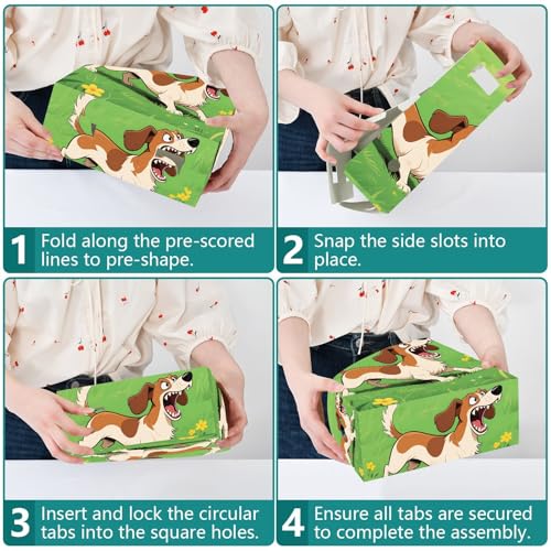 Boîtes rangement magazines plastique pliables protègent revues - 5