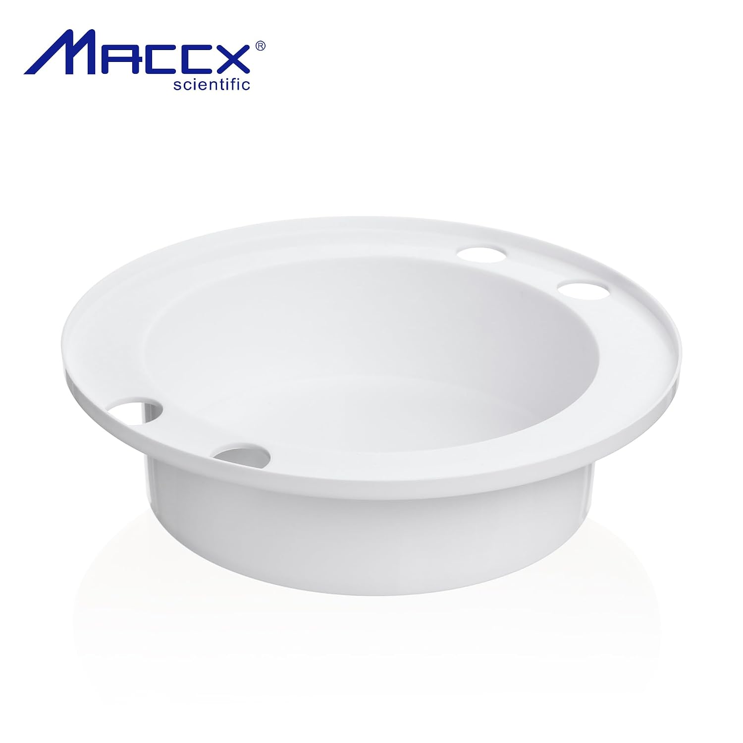 Thickened PC Vacuum Desiccator, Dia.150mm Lab Vacuum Dryer with Stopcock and O-Ring for Vacuum Storage, Inert Gas Vacuum Storage, Vacuum Drying, DESP150-002