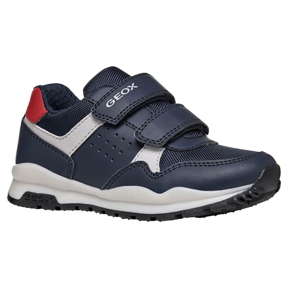 Geox Boys J Pavel Sneaker, Blue, 10 UK Child