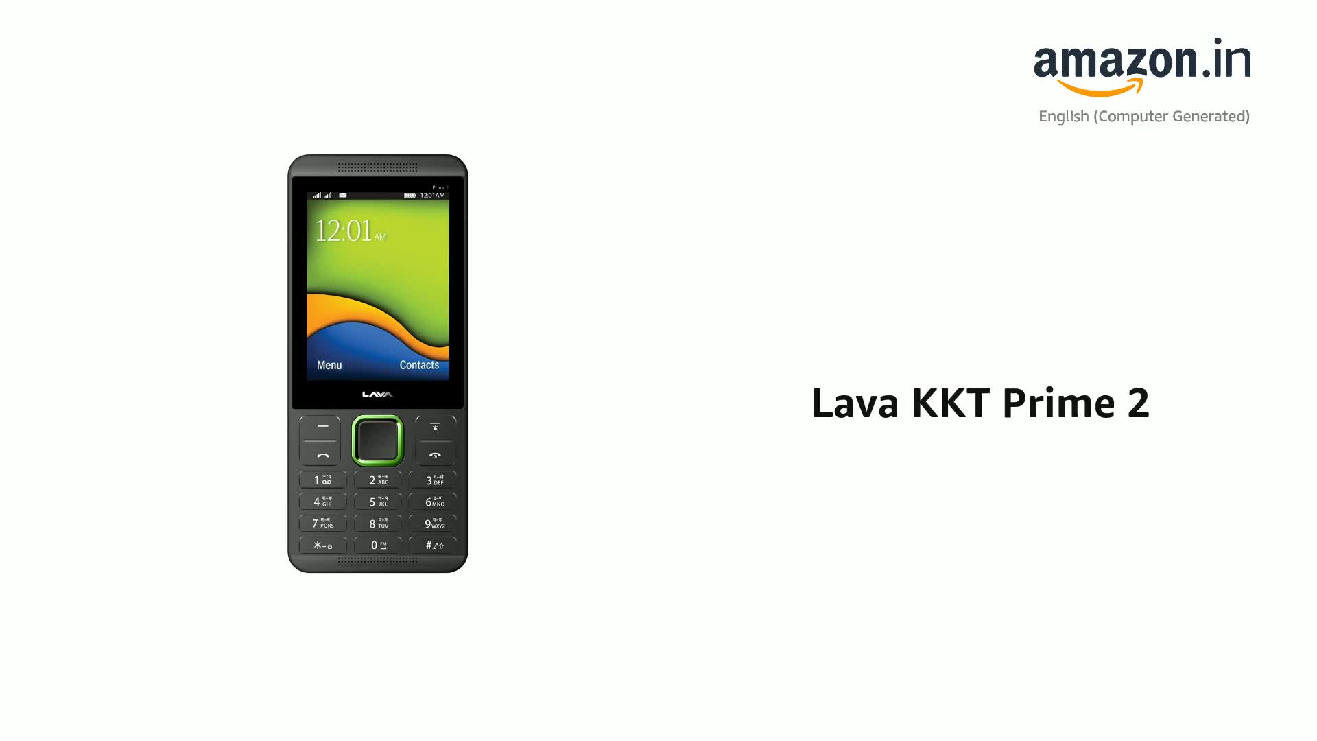 Lava KKT Prime 2 (Grey-Green) : Amazon.in: Electronics