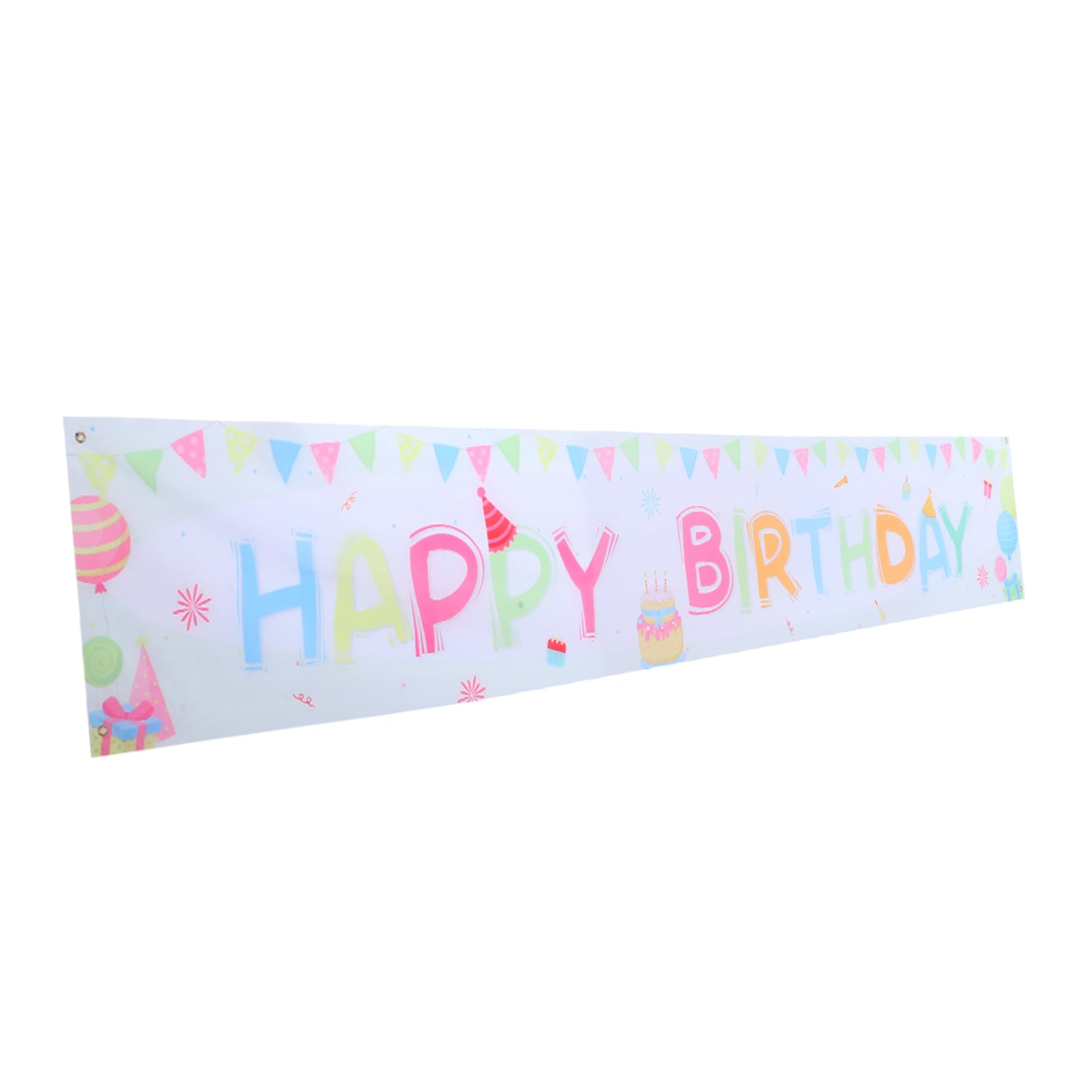 ibasenice 5piezas Pancarta De Cumpleaños Infantil De Decoración Para Fiesta De Cumpleaños Fondo De Fotografía Para Jardín y Celebraciones Diseño y Elegante