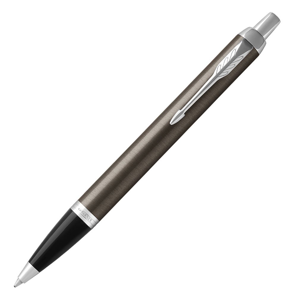 Caneta Esferográfica Parker Im Premium Cinza Cromo Ct 1975560