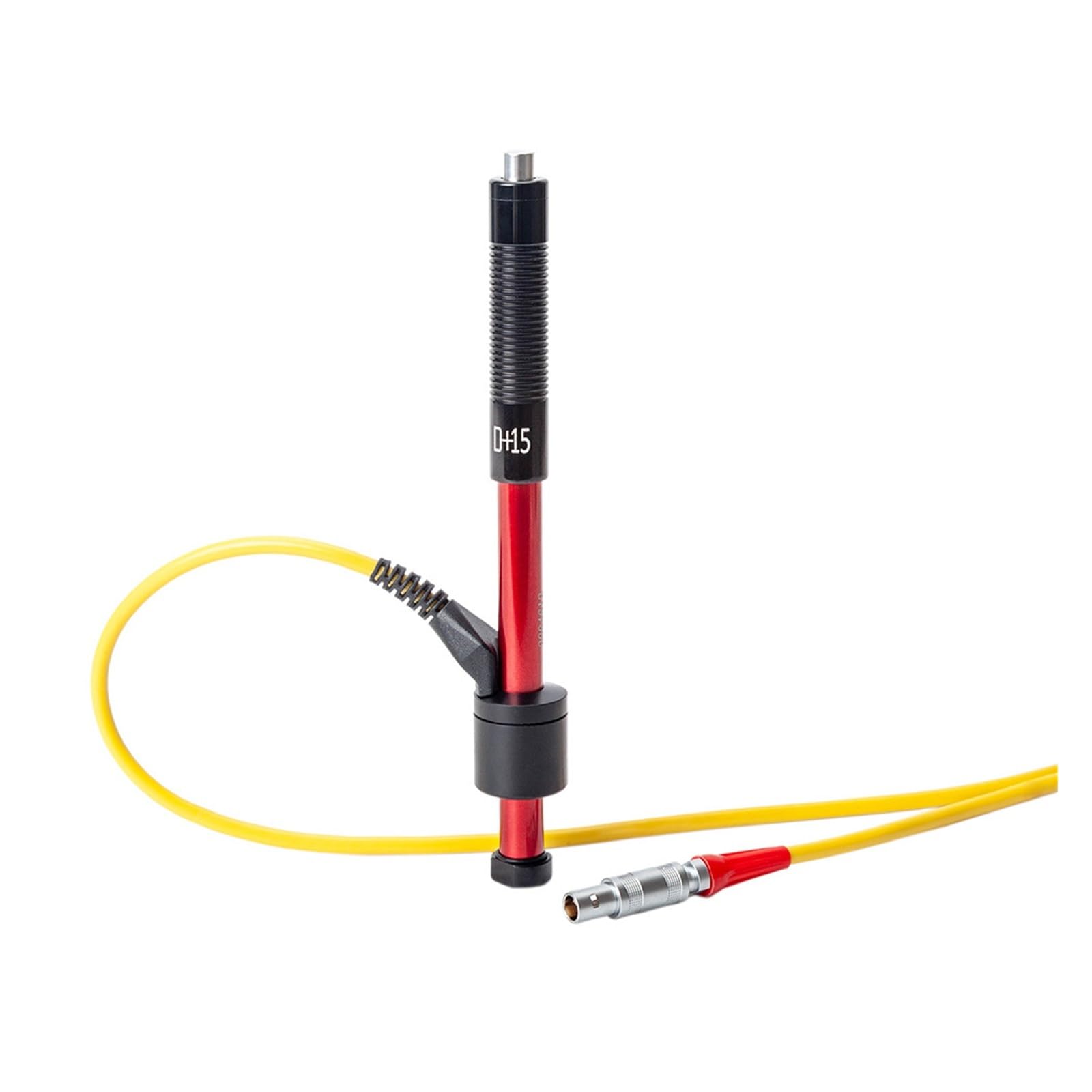 Qlnzagvfrde D15 Type Senor Hardness Tester, Portable Leeb Hardness Tester Metal Probe C-Type D+15 Dl G Test Measurement Physical Measuring Instruments Analysis Tools(D15 Type Senor)
