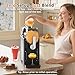 Slushie Machine, Slushy for Home No Ice Need, Professional Frozen Drink Maker & Margarita Machine, 6 Presets for Milkshakes, Frappés, Slush, Ice Cream, 1 Insulated Cup,Black