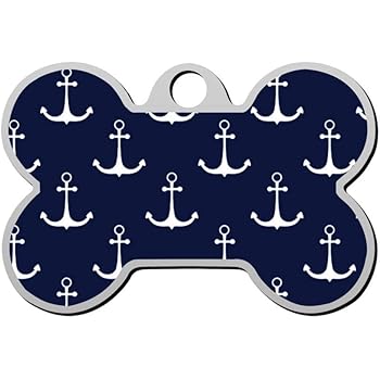 nautical dog tags