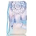 S6 case,JanCalm [Wrist Strap Design] [Kickstand] NEW Pattern Premium PU Leather Wallet [Card/Cash Slots] Protective Flip Case Cover for Samsung Galaxy S6 *Including -ONE Crystal Pen (Aeolian bells)