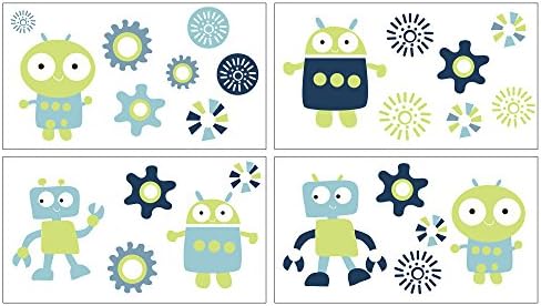 Space Bot Wall Decals