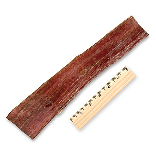 Image of GigaBite Beef Esophagus Dog Treats - Natural Gullet Sticks for Dogs, High Protein Single Ingredient Dog Chews, Rawhide Free Dental Dog Treats for All Dog Breeds - Strips (10 inch), Pack of 10