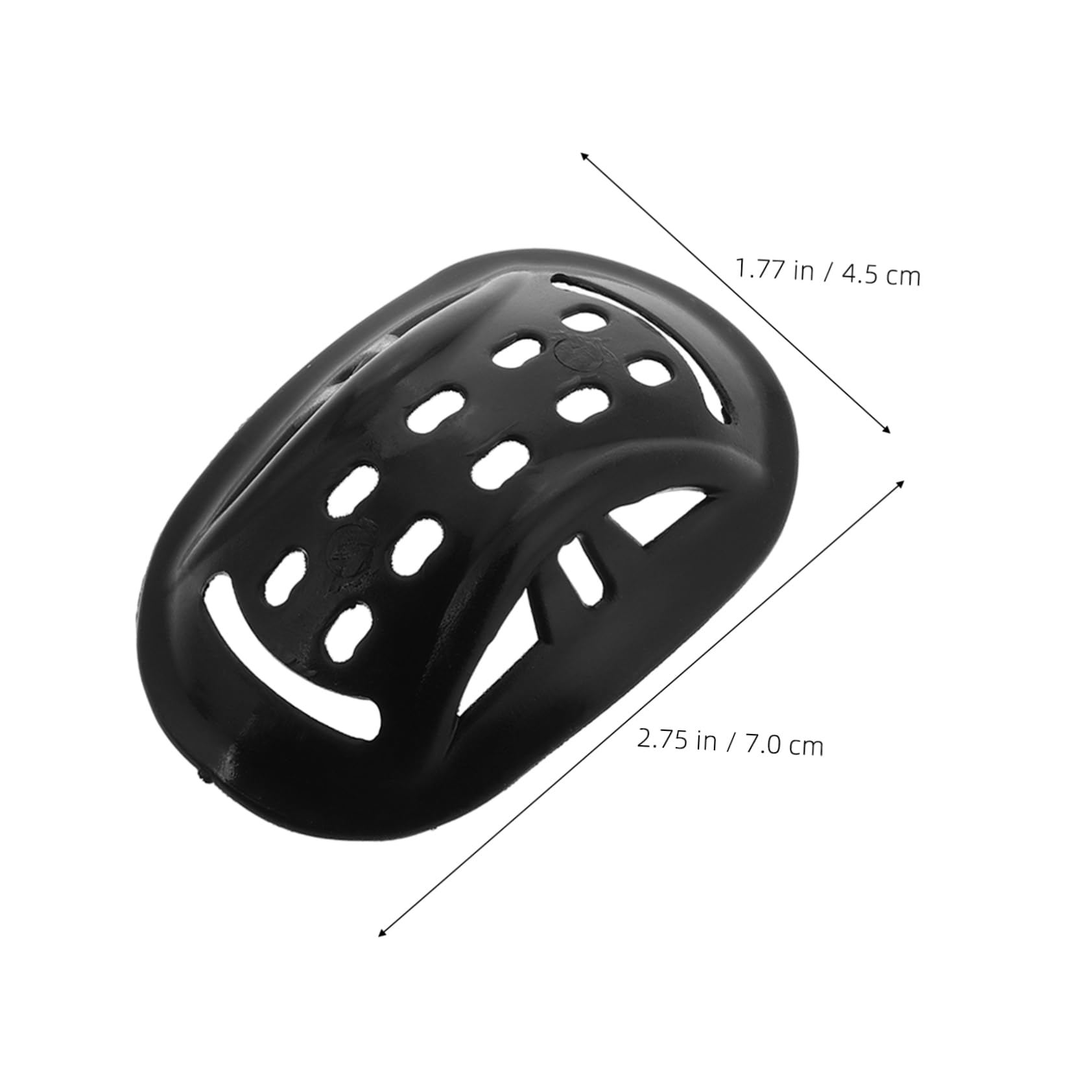 VINTORKY 4pcs Hardhat Chin Pads Soft Silicone Attachment for Helmet Softball Face