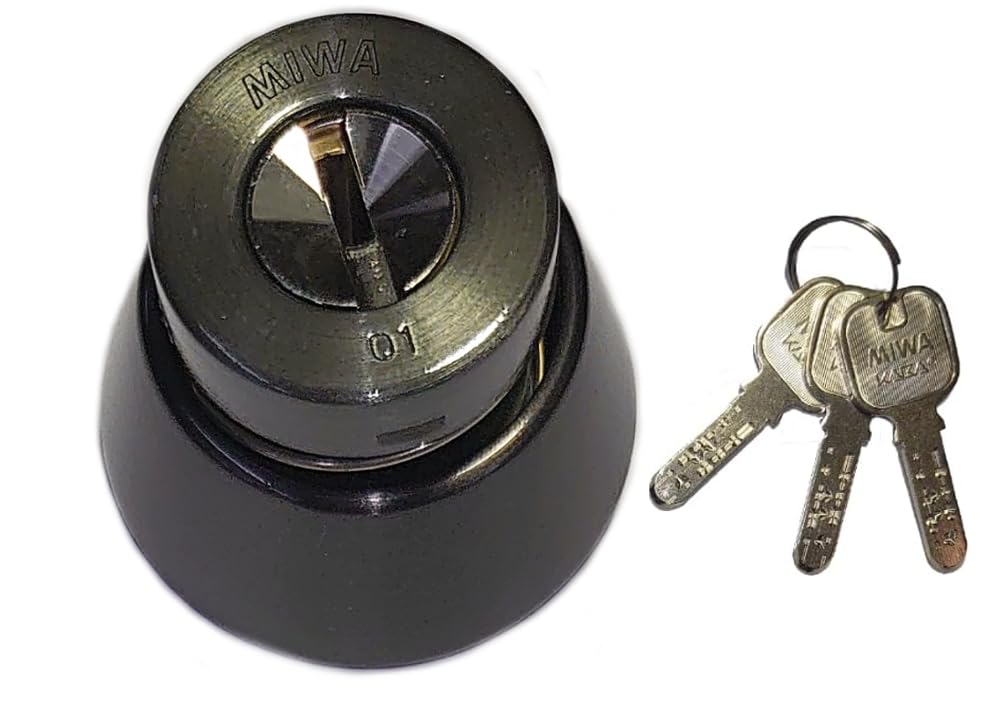 Amazon.co.jp: MIWA(美和ロック) JN LA(DA)シリンダー (扉厚33〜42mm