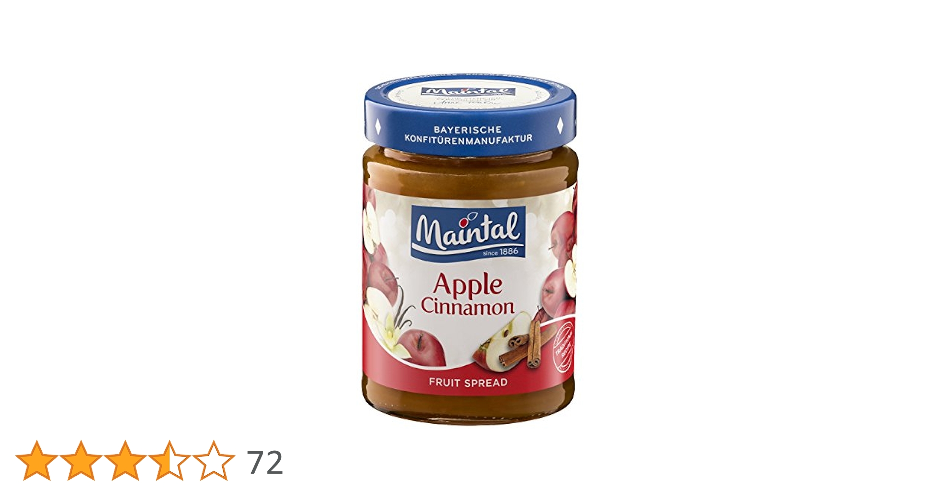【Maple Teaさま専用】クリスマスプラム・アップル＆シナモン・インフ他1点 Amazon | マインタル(Maintal) アップル&シナモンジャム 340g