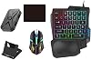 M1 Pro 5 in 1 Combo Bluetooth Connection Controller Mobile Games Converter Kit Gaming Keyboard Mouse Mobilador Kit