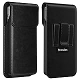 Stronden Holster for Google Pixel 10, 9, 8, 7 Premium Leather Belt Case Pouch with Magnetic Closure, Belt Clip (Fits Armor/Battery Case on)