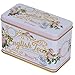 New English Teas English Rose Tea Tin with 40 English Breakfast Teabags