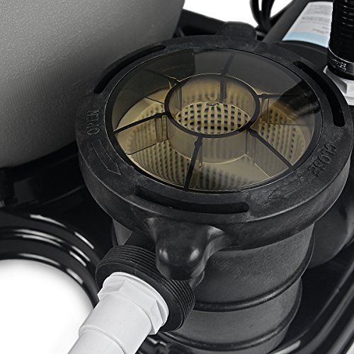 4500Gph 19" Sand Filter W/ 1Hp Above Ground Swimming Pool Pump #TOP6