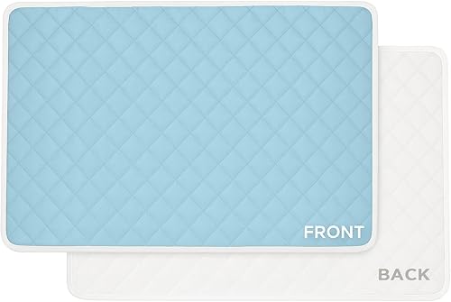 Miniatura 10 de HOLDN' STORAGE Funda para Tabla de Planchar - Recubierta de Silicona, Resistente a Quemaduras, Acolchado de 15 x 54 Pulgadas con Correas de Gancho