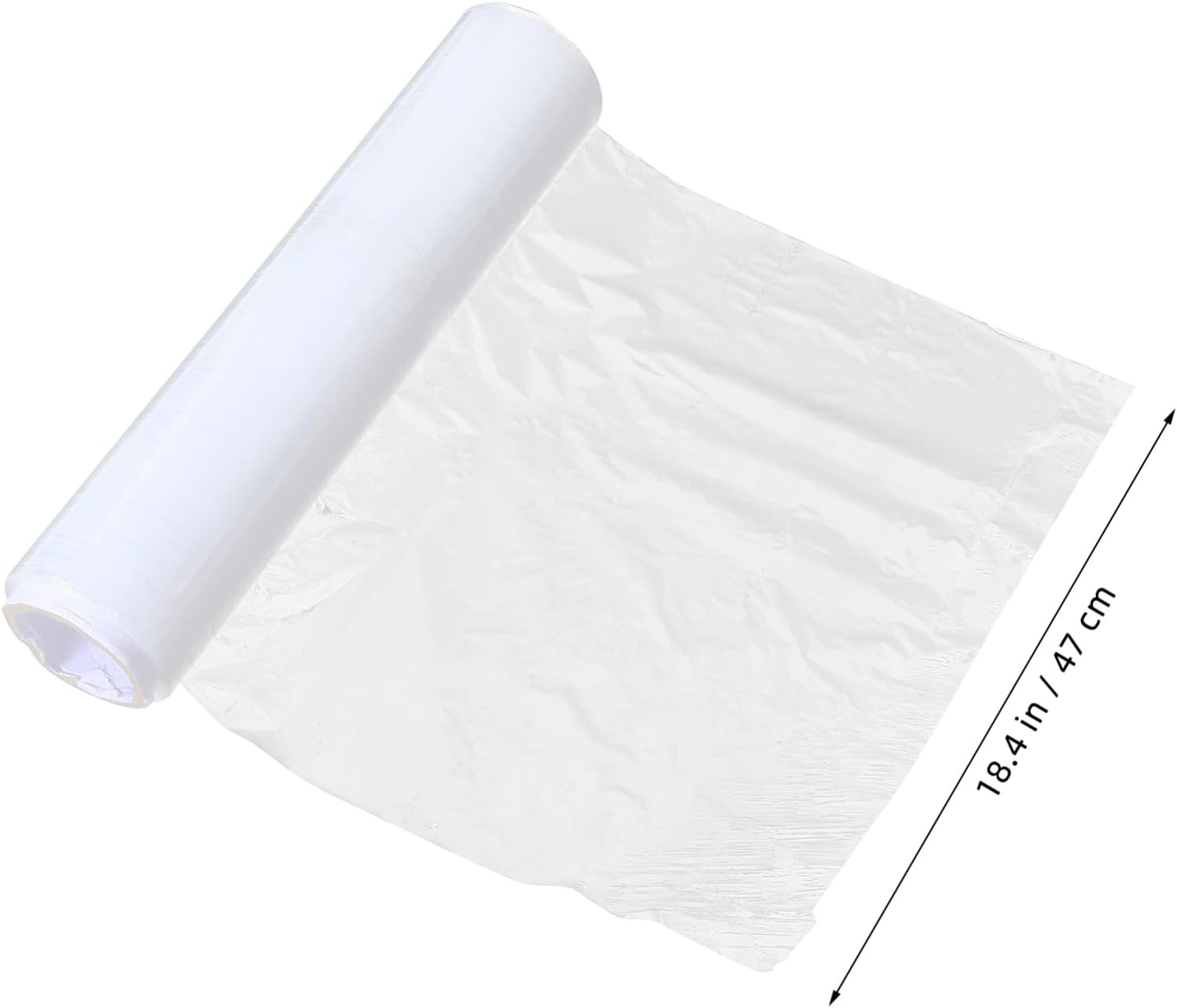 DOITOOL Clear Stretch Wrap Film Heavy Duty Shrink Wrap for Packing Pallets Furniture High Self-adhering Plastic Film for Moving Storage