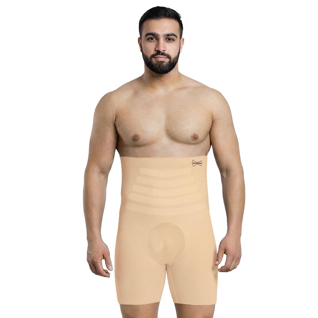 dermawear Men Breezeology High Waist Abdomen, Hip and Thigh Shapewear (B-111)-image-5
