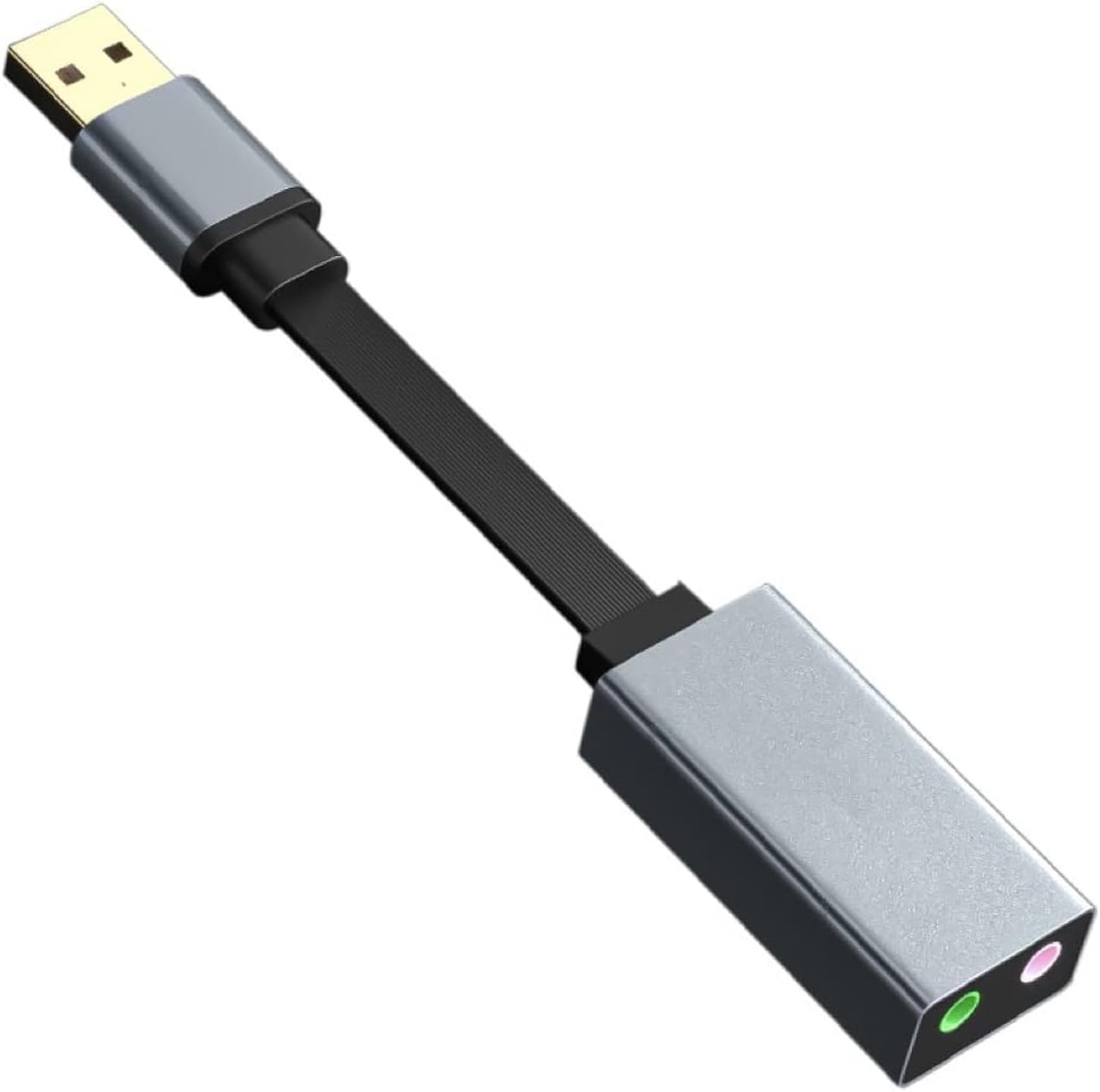 USB Headset Audio Adapter, PAINICA USB External Sound Card to 3.5mm Audio Jack Adapter Headphone and Microphone Hi-res 24bit/96Khz, USB Sound Adapter for Windows, MAC, Linux, Laptop, Desktops Black USB Headset Audio Adapter, PAINICA USB External Sound Card to 3.5mm Audio Jack Adapter Headphone and Microphone Hi-res 24bit/96Khz, USB Sound Adapter for Windows, MAC, Linux, Laptop, Desktops Black