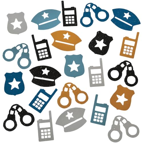 Fun Express - Police Party Confetti for Birthday - Party Decor - General Decor - Confetti - Birthday - 1 Piece