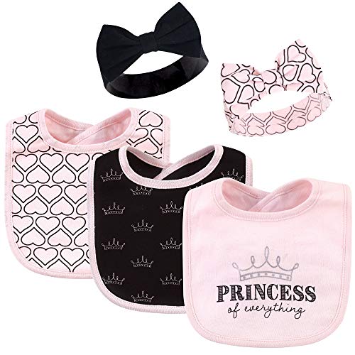 Image of Hudson Baby Unisex Baby Bandana Bibs and Headbands