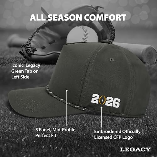 Gorra Legacy NCAA Indiana Hoosiers Ajustable Negra miniatura 4