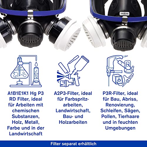 Dräger X-plore 5500 Gasmaske Vollmaske in Universalgröße