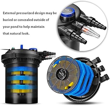 external pond filter with uv light